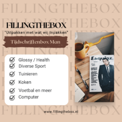 Tijdschriftenbox Man