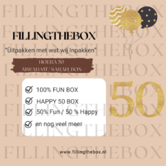 Abraham of Sarah Box! Hoera 50 jaar