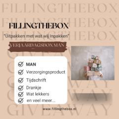 VERJAARDAGSBOX MAN
