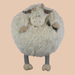 Knuffel Kussen Koe 33cm. van Mars & More