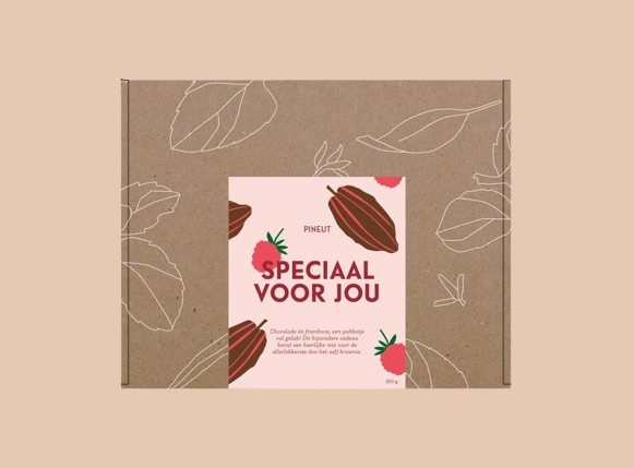 PINEUT BRIEVENBUS- CADEAU BROWNIE FRAMBOOS - Afbeelding 6