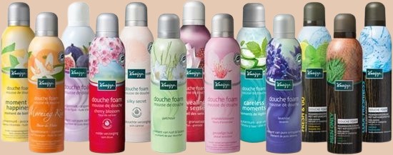 Kneipp Douchefoam Vrouw Diverse Geuren 200ml.