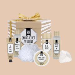 100% LEUK Cadeaupakket - Omdat je het verdient