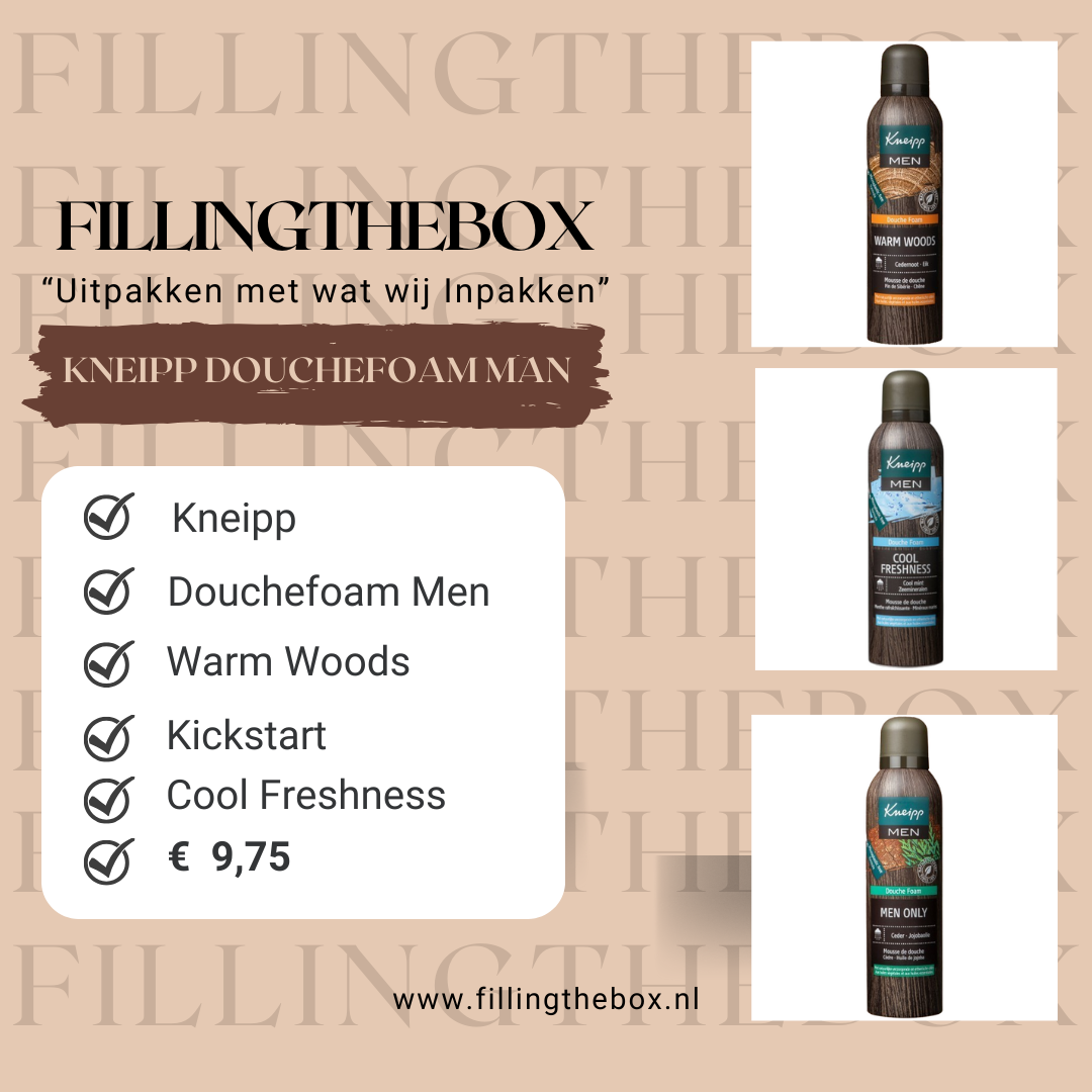 Kneipp Douchefoam Men Diverse Geuren