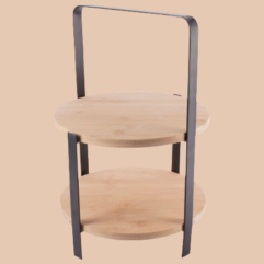 GUSTA Etagère BAMBOE Rond