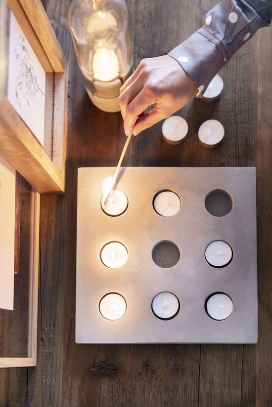 LEEFF THEELICHTHOUDER TOM voor 9 waxinelichtjes - Afbeelding 2