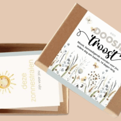 GIVE-X Doosje TROOST Lieve kaartjes in een doosje