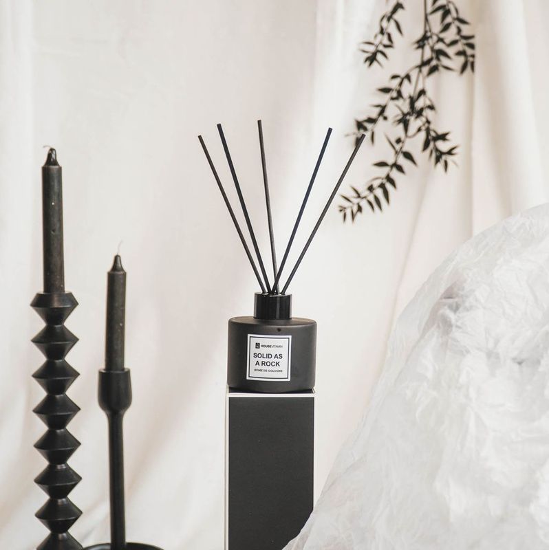 Housevitamin Geurstokjes en 100ml. Geurolie Solid as a Rock - Afbeelding 5