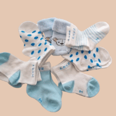Blauwe Babysokjes (kopie)