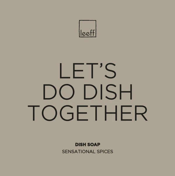 LEEFF Dish Soap / Afwasmiddel "Let's do Dish together" - Afbeelding 4